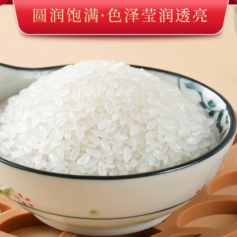 新米十月稻田辽河长粒香大米5kg